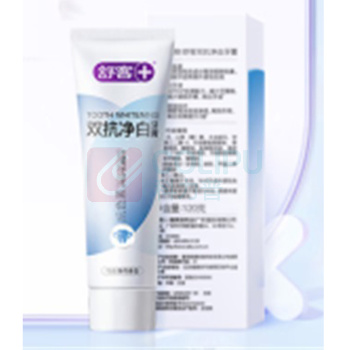 舒客 Saky 双抗净白牙膏 竹炭薄荷味 160克