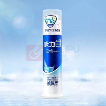 冷酸灵 极地白双重抗敏感泵式牙膏 海洋薄荷 130g/支 48支/箱