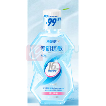 冷酸灵 抗敏漱口水 350ml 活力鲜桃