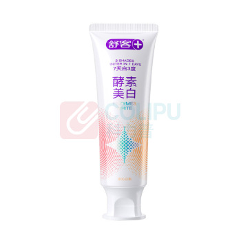 舒客 Saky 美白酵素牙膏 白桃香型 120g/支 36支/箱 新老包装随机