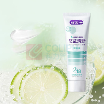 舒客 Saky 悠净清新牙膏 清悦鲜果 120g/支