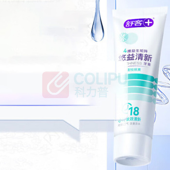 舒客 Saky 悠净清新牙膏 清悦鲜果 120g/支