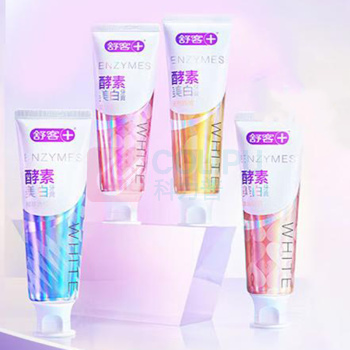 舒客 Saky 法国天然酵素牙膏 120g*3 青柠香型