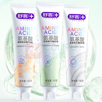 舒客 Saky 氨基酸卓效净白清新牙膏 140