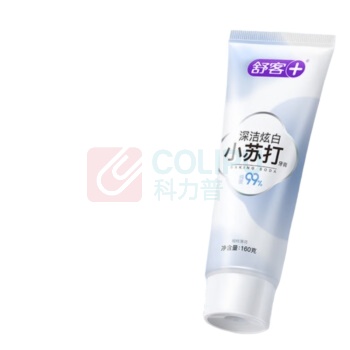 舒客 Saky 小苏打牙膏 160g 深洁炫白 薄荷味 新老包装随机发