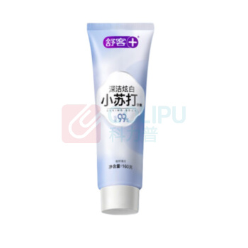 舒客 Saky 小苏打牙膏 160g 深洁炫白 薄荷味 新老包装随机发