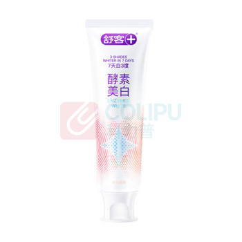 舒客 Saky 专研美白酵素牙膏 120g (冰沁白桃) (新老包装随机发)