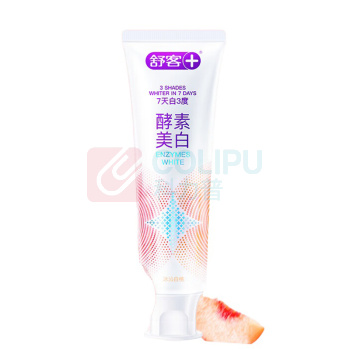 舒客 Saky 专研美白酵素牙膏 120g (冰沁白桃) (新老包装随机发)