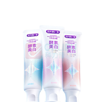 舒客 Saky 专研美白酵素牙膏 120g (冰沁白桃) (新老包装随机发)