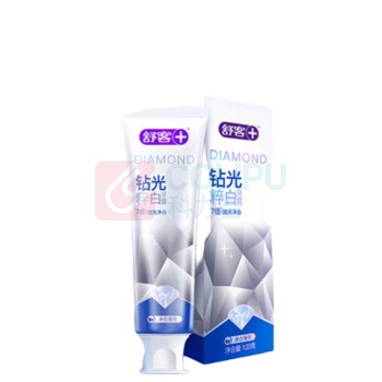舒客 Saky 钻光粹白牙膏 120g (薄荷味)