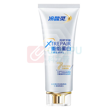 冷酸灵 牙膏 源生修护重组蛋白抗敏 100g 修护受损口腔