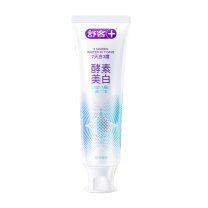 舒客 Saky 法国酵素牙膏美白牙齿清新口气含氟防蛀 120g青柠香型新老随机发