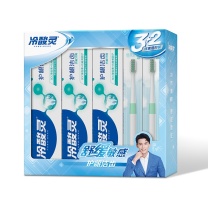 冷酸灵 牙膏 臻选3+2 420g+牙刷2支