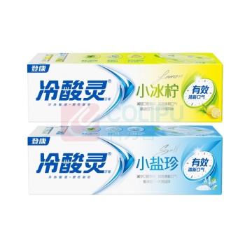 冷酸灵 牙膏 小冰柠小盐珍 200g