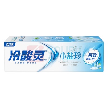 冷酸灵 牙膏 小冰柠小盐珍 200g