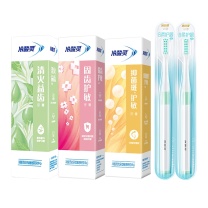 冷酸灵 牙膏 清火菌衡固齿 360g+牙刷2支