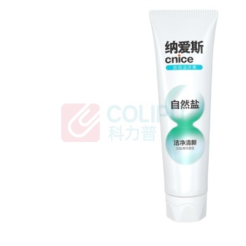纳爱斯 自然盐白牙膏 200g/支