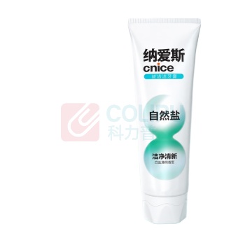 纳爱斯 自然盐白牙膏 200g/支