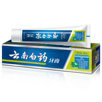 云南白药 YUNNAN BAIYAO 牙膏 (薄荷清爽型) 100g/支 54支/箱