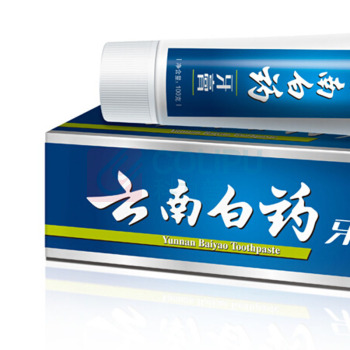 云南白药 YUNNAN BAIYAO 牙膏 (薄荷清爽型) 100g/支 54支/箱