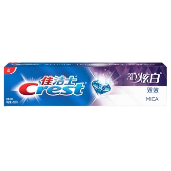 佳洁士 3D炫白双效牙膏 120g