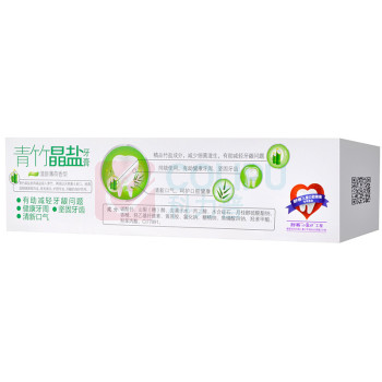 舒客 Saky 青竹晶盐牙膏 120g 
