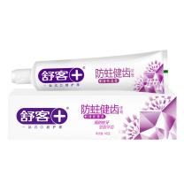 舒客 Saky 防蛀固齿牙膏清新薄荷香型 140g *2