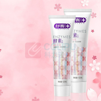 舒客 Saky 精研亮白酵素牙膏(漫舞樱花) 120g 