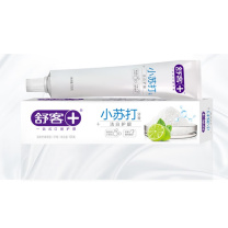 舒客 Saky (赠品随机)小苏打牙膏洁白护龈牙膏 ZHS-SD12口腔护理亲享组合 105g*1支随机赠2支牙刷 