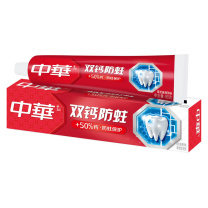 中华 ZHONG HUA 双钙防蛀牙膏 (薄荷味) 90g/支 72支/箱