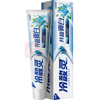 冷酸灵 井盐爽白双重抗过敏牙膏 170g 