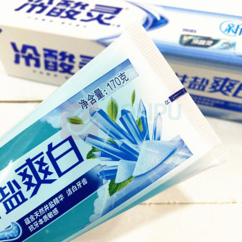 冷酸灵 井盐爽白双重抗过敏牙膏 170g 