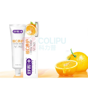 舒客 Saky 牙膏 LM00070 120g  维C养护