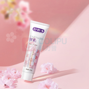 舒客 Saky 精研亮白酵素牙膏 SK0007 120g (漫舞樱花)