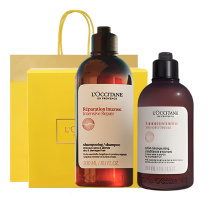 欧舒丹 L'OCCITANE 套装 草本香菁纯修护 洗发水300ml+护发素250ml
