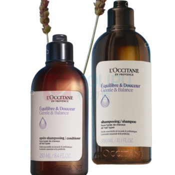 欧舒丹 L'OCCITANE 洗护礼盒 草本香菁纯平衡 洗发露300ml+护发素250ml