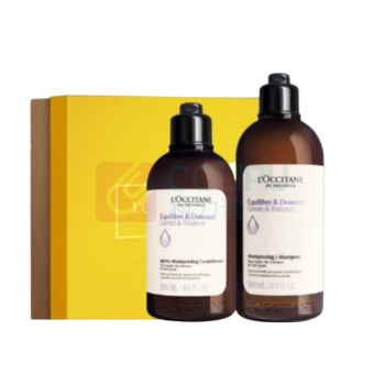 欧舒丹 L'OCCITANE 洗护礼盒 草本香菁纯平衡 洗发露300ml+护发素250ml