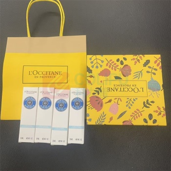 欧舒丹 L'OCCITANE 护手霜礼盒 乳木果 30ml*4支装/组 配礼盒礼袋