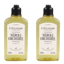 欧舒丹 L'OCCITANE 沐浴油身体护理套装 格斯拉橙花 250ml+250ml 配礼盒礼袋