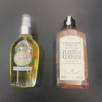 欧舒丹 L'OCCITANE 套装礼盒 身体护理 美肤油100ml+樱花沐浴露250ml 配礼盒礼袋