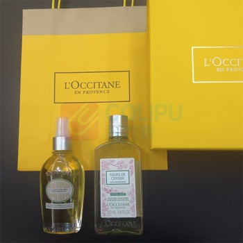 欧舒丹 L'OCCITANE 套装礼盒 身体护肤 甜扁桃美肤油100ml+青提沐浴啫喱250ml 配礼盒礼袋