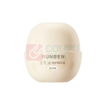 润本 RUNBEN 蛋黄油特护精华霜轻润版 50g 儿童面霜婴幼儿润肤乳身体乳广口瓶