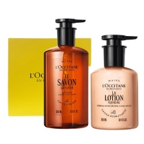 欧舒丹 L'OCCITANE 礼盒套装 薰衣草洁肤露+乳木果手部润肤 洁肤露500ml+润肤250ml
