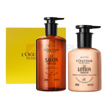 欧舒丹 L'OCCITANE 礼盒套装 马鞭草洁肤露+马鞭草手部润肤 洁肤露500ml+润肤250ml