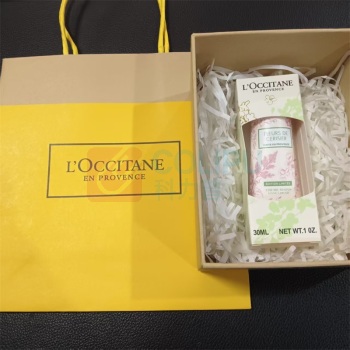 欧舒丹 L'OCCITANE 香氛护手霜 青提恋樱 30ml 配礼盒礼袋