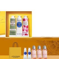 欧舒丹 L'OCCITANE 护手霜樱花+白色薰衣草+乳木果30ml*3礼盒套装