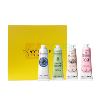欧舒丹 L'OCCITANE 护手霜 4支装30ml礼盒(香型随机)