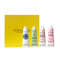 欧舒丹 L'OCCITANE 护手霜 4支装30ml礼盒(香型随机)