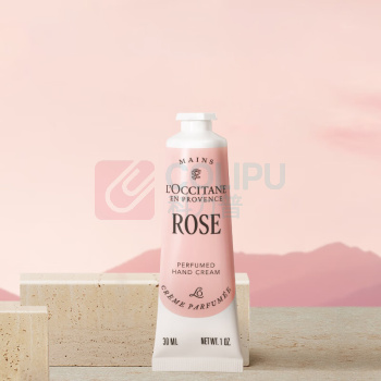欧舒丹 L'OCCITANE 玫瑰之心润手霜 30ml/支 20支/箱