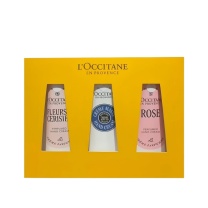 欧舒丹 L'OCCITANE 小手霜三件套 (乳木果30ml/玫瑰30ml/樱花30ml) (含盒/袋)